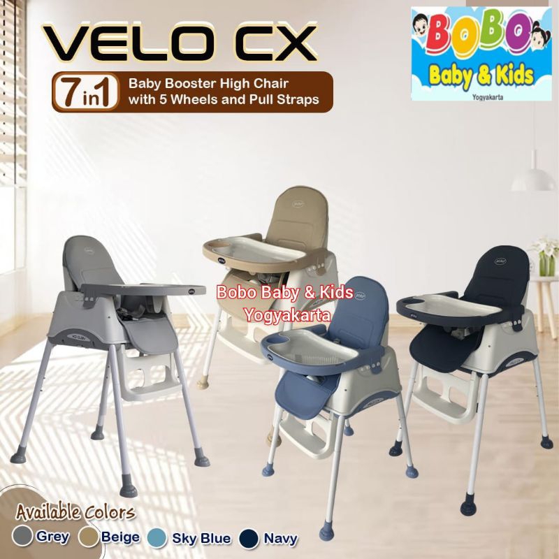 Kursi Makan Bayi High Chair Baby Booster Seat Kursi Makan 7in1 High Chair 7in1 Kursi Makan Anak Plik