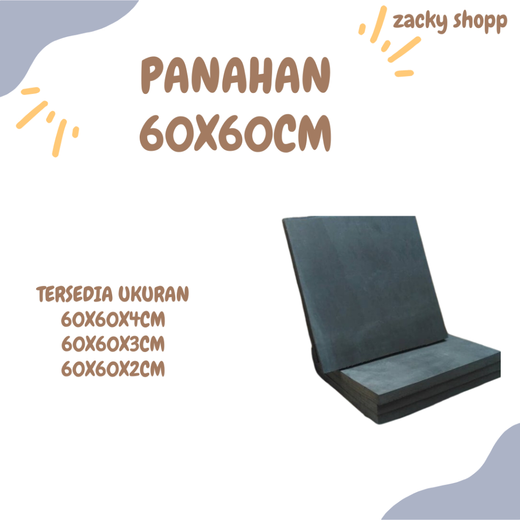 Bantalan Target Panahan Eva Foam 60x60cm - Busa Eva Target Panahan