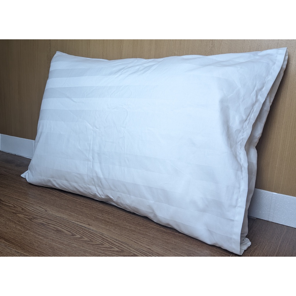 Sarung Bantal Hotel Dobby Full Cotton Tc 300