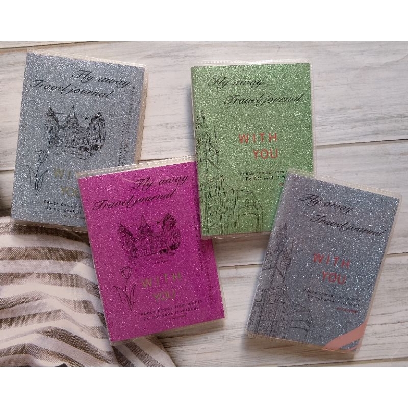 

NOTEBOOK COVER GLITER JT70100-32 UK 10.9X7.7CM