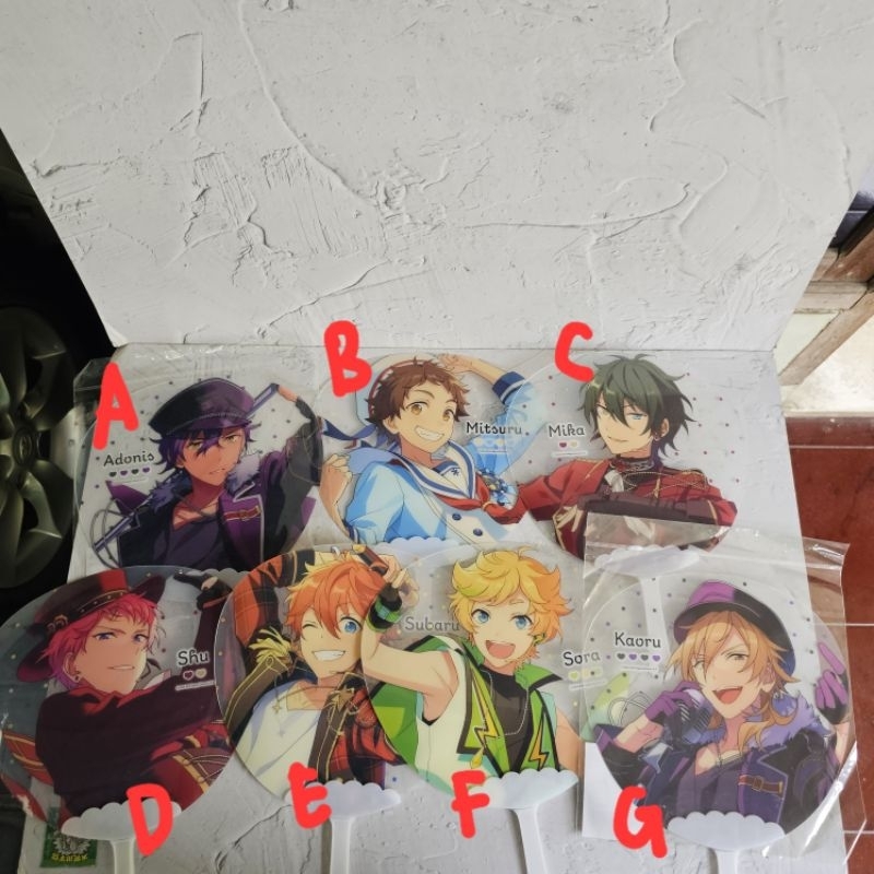 official merch ensemble stars kipas mitsuru afonis shu subaru dkk