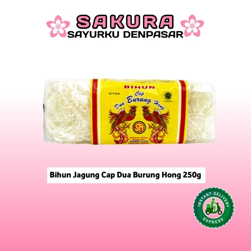 

Bihun Beras Cap Dua Burung Hong 250g - SAKURA