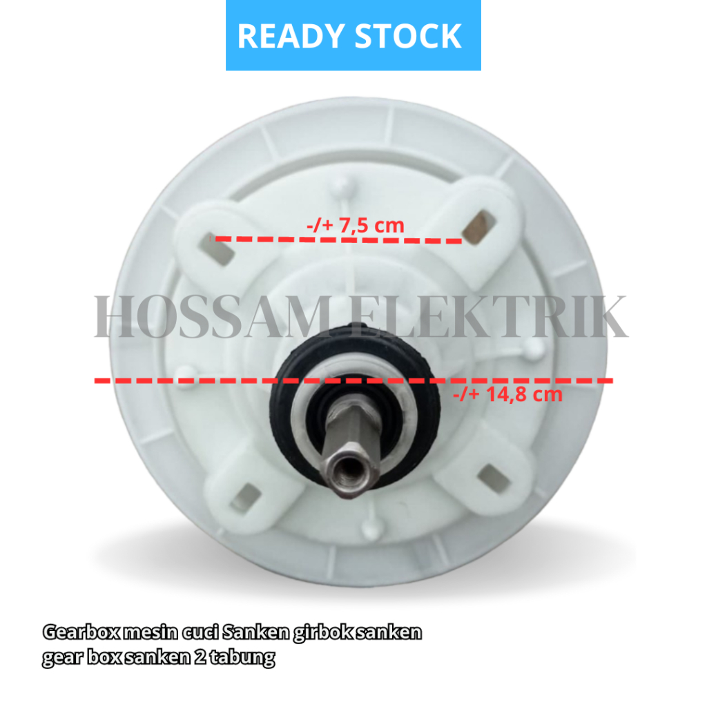 Gearbox mesin cuci Sanken girbok sanken gear box sanken 2 tabung