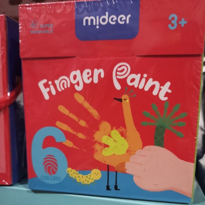 

mideer finger paint 6 pcs - finger paint