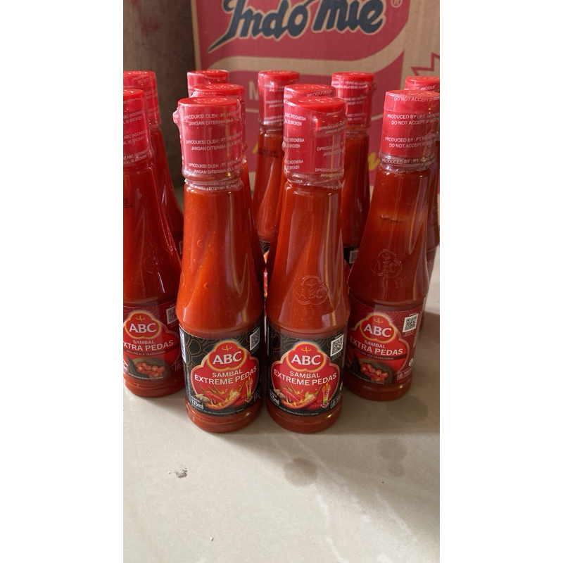 

Saos ABC 135ml Extra pedas extrim pedas
