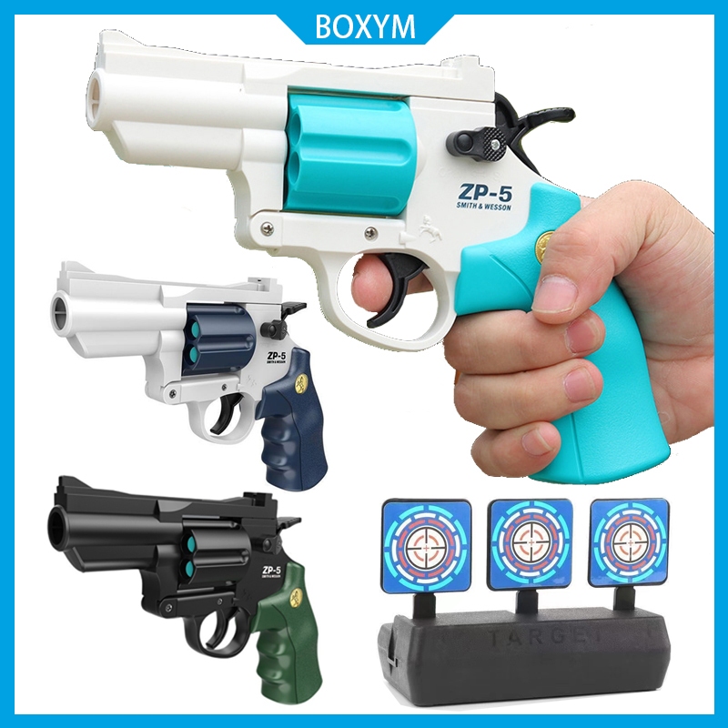 Pistol Mainan Anak Tembak ZP-5 Pistol Mainan Dart Busa Aman Soft Peluru Gun Mainan Tembakan Shotgun