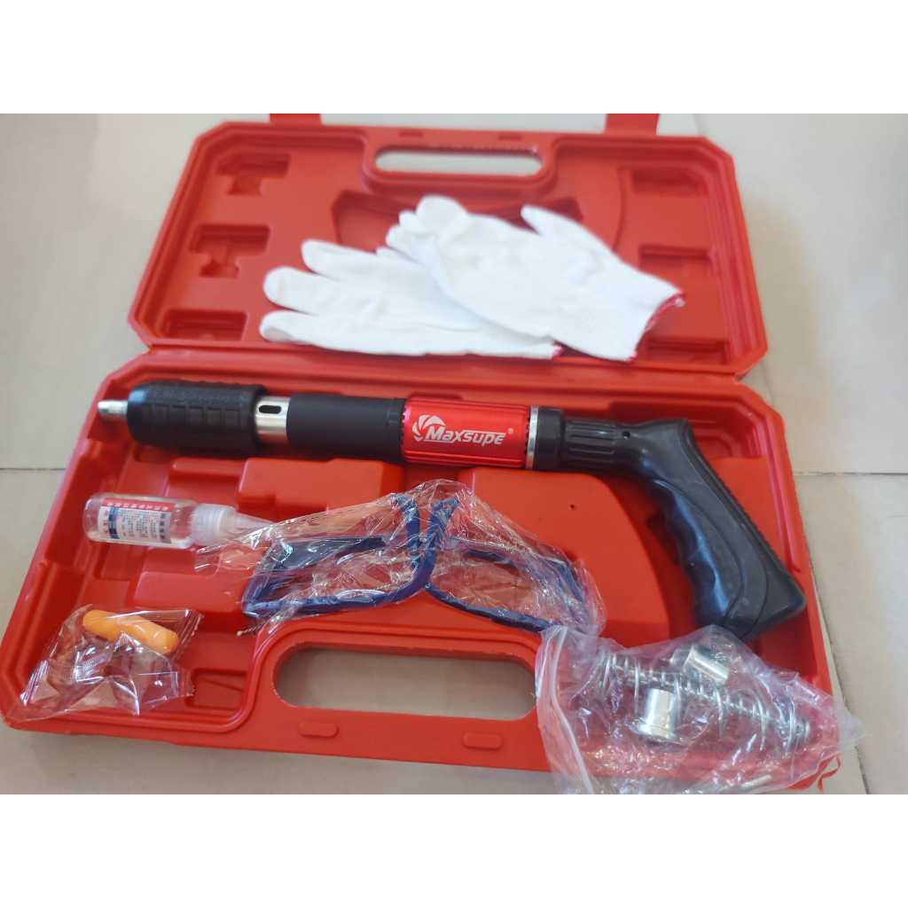 MAXSUPE T500 RAMSET gun Alat paku tembak dinding beton cor concrete besi Nail gun Stampset stempset