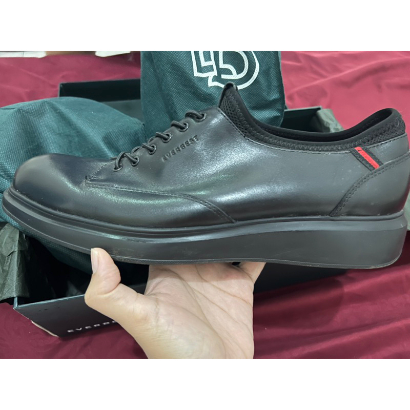 sepatu kantor pria , everbest julio black 42
