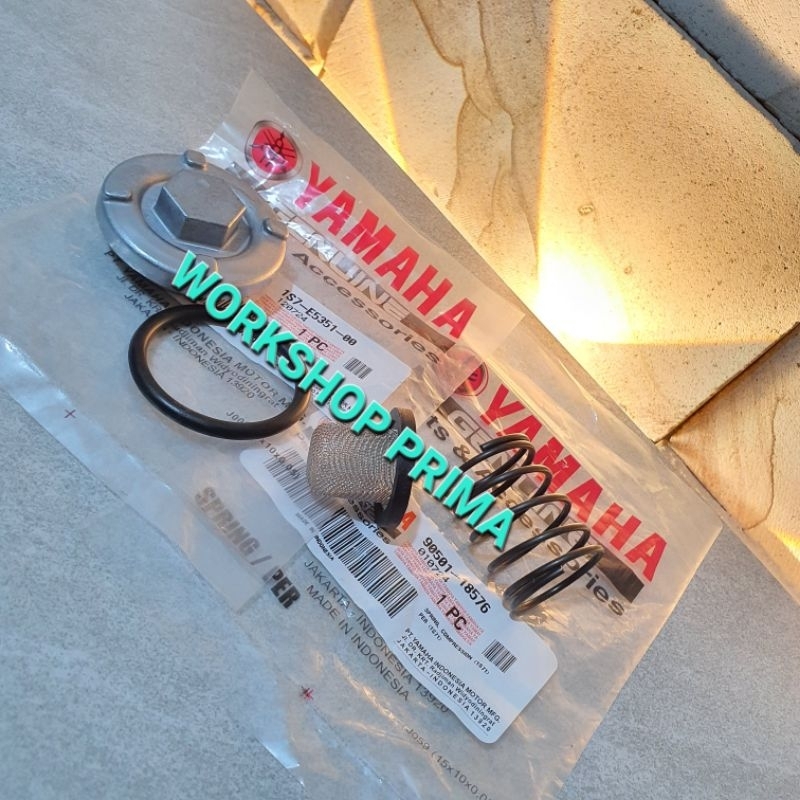 Baut tap 1S7 tab tutup pembuangan Saringan oli mesin bawah R15 v2 vixion old new v xion R led nvl nv