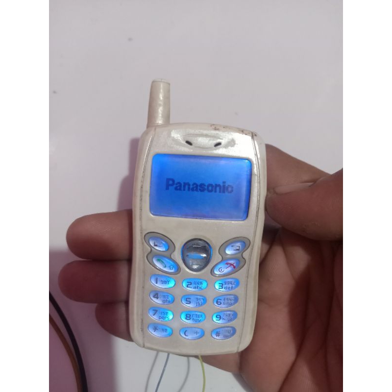 hp jadul langka unik hp panasonic nyala gak ada batre