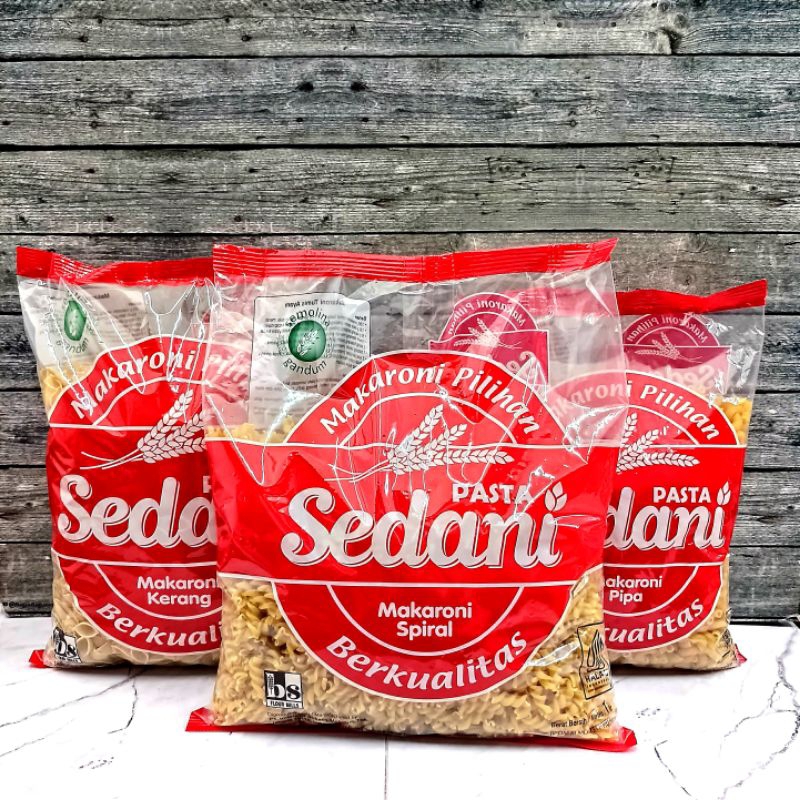 

Sedani Makaroni Pipa 1kg/Makaroni Spiral/Makaroni Kerang /Sedani Makaroni all variant