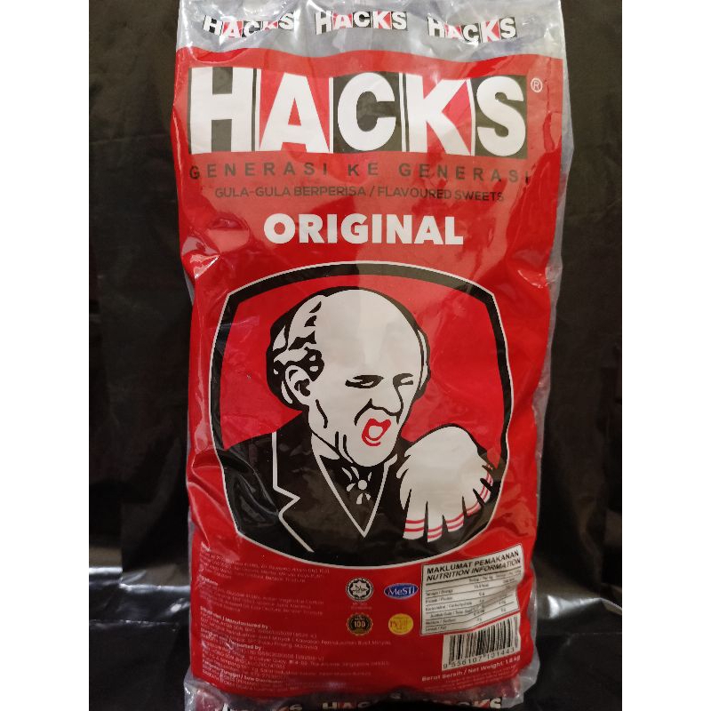 

HACKS ORIGINAL 1.8 KG ISI 10 BGKS
