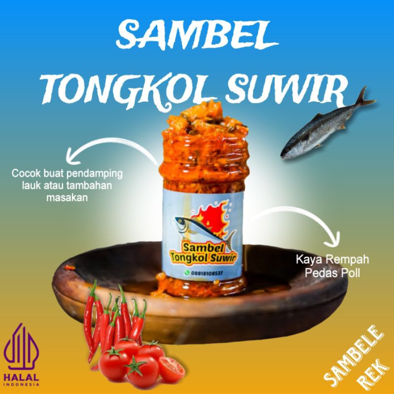 

sambel tongkol suwir 150gr-sambele rekk