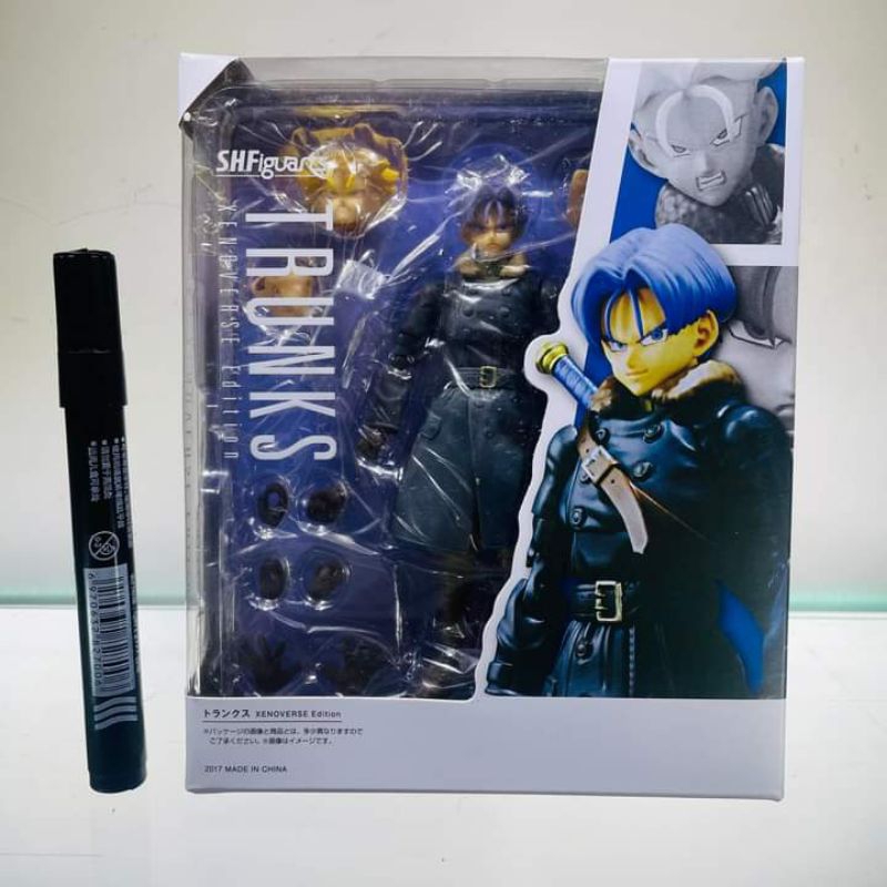 mainan action figureshf trunks xenoverse edition dragonball shfiguarts recast bandaidragon ball supe
