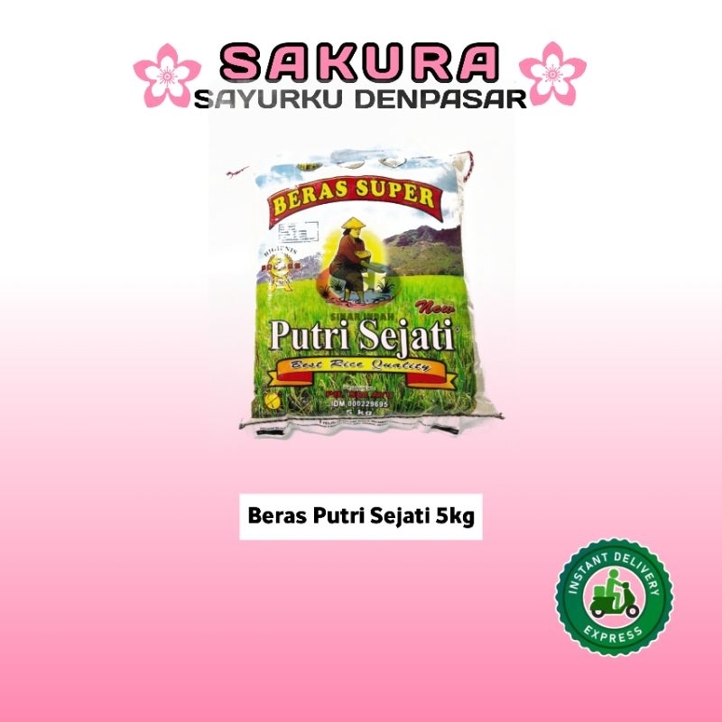 

Beras Super Putri Sejati 5kg - SAKURA