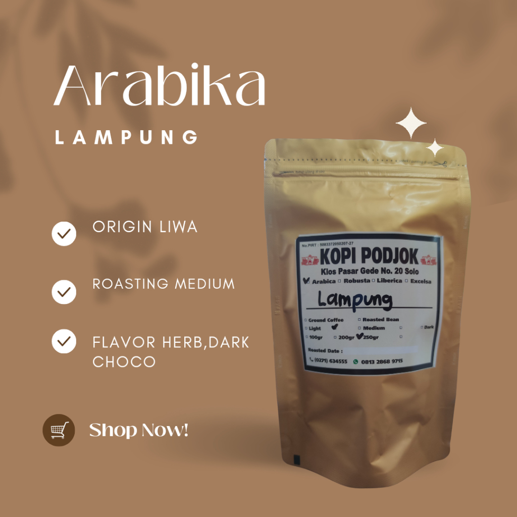 

Kopi Arabika | Kopi Arabika Lampung | Kopi Podjok
