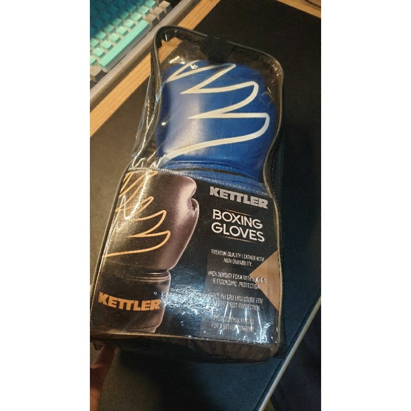 KETTLER Boxing Glove Blue / Sarung Tinju [PRELOVED]