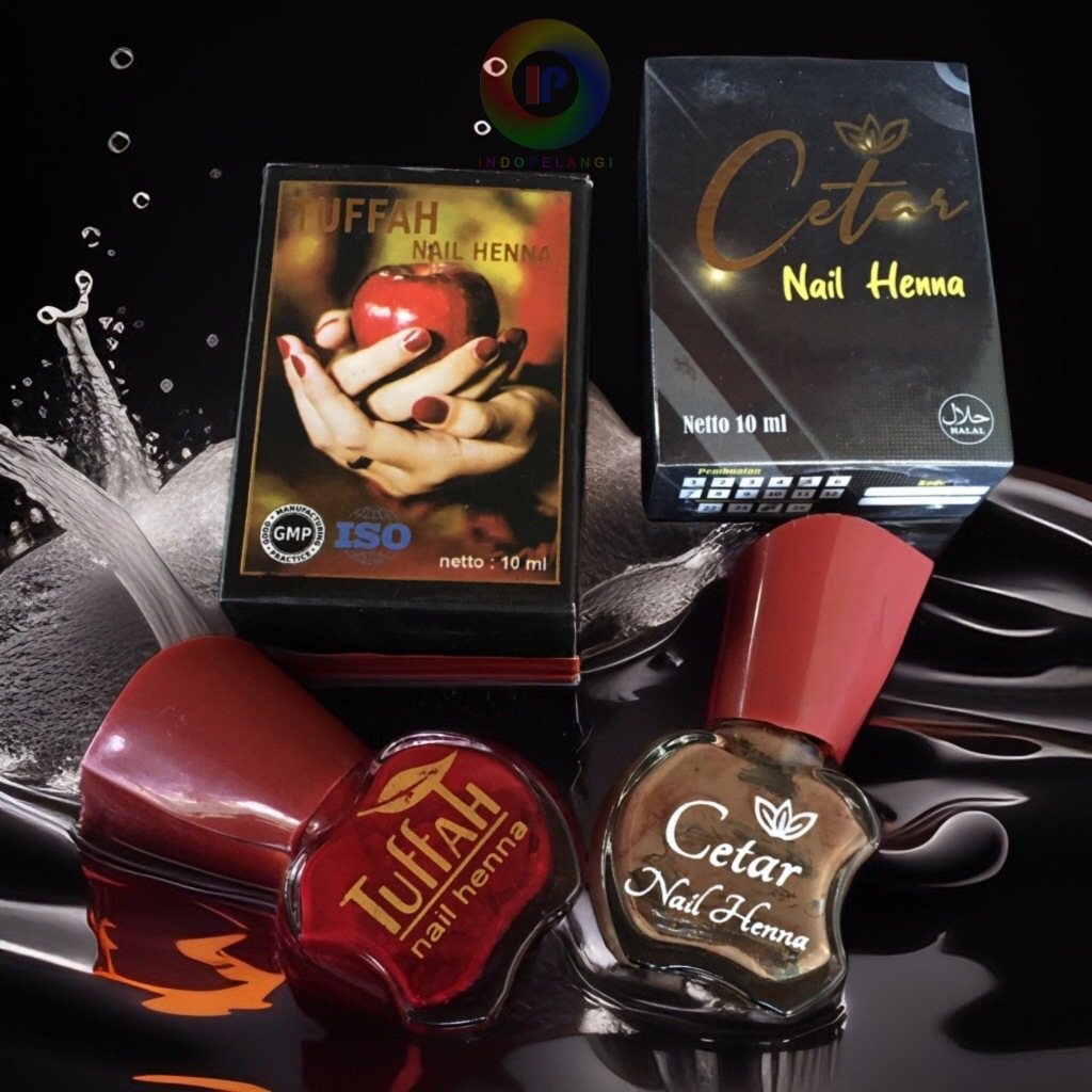 TUFFAH vs CETAR nail henna kutek halal muslimah kitek kuku halal tufah hena cat kuku inai kuku ip3