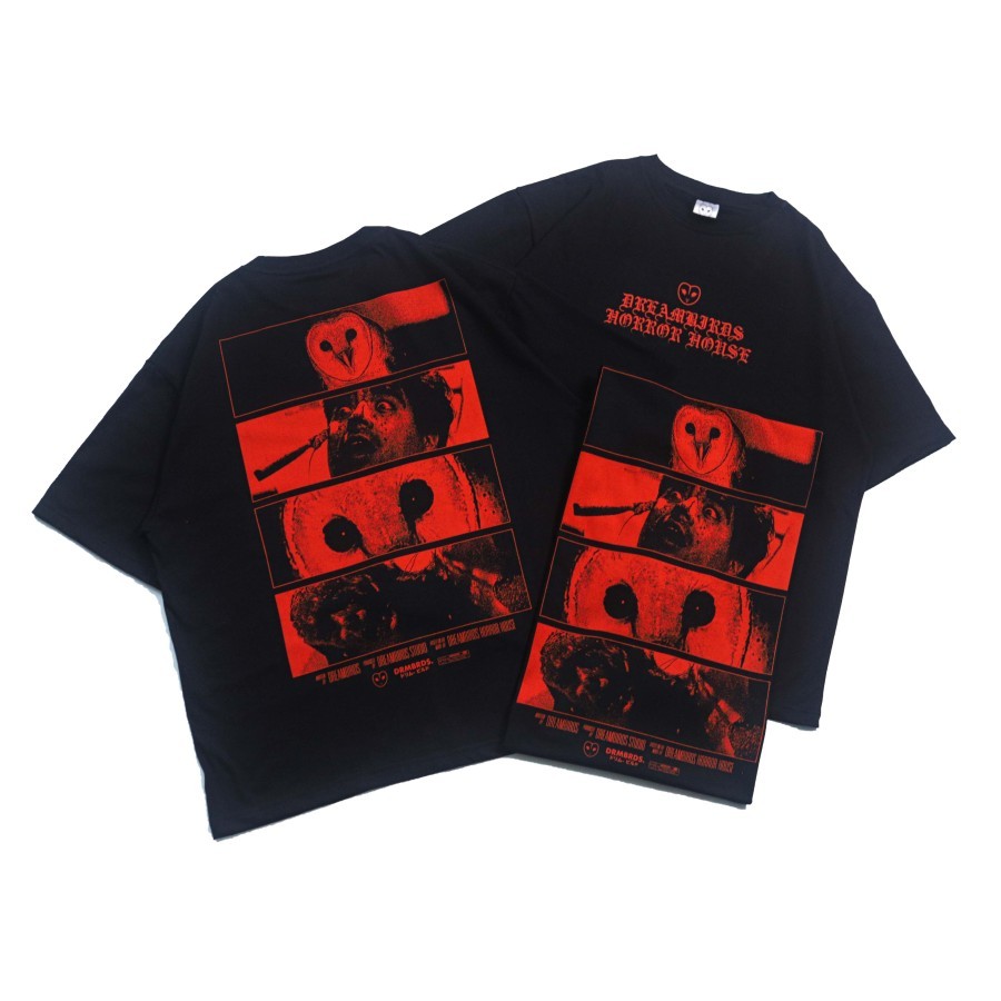 TSHIRT DREAMBIRDS "HORROR HOUSE I" ORIGINAL