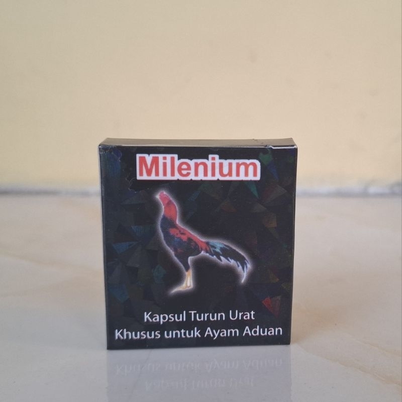 kapsul turun urat milenium obat ayam turun urat isi 5 kapsul
