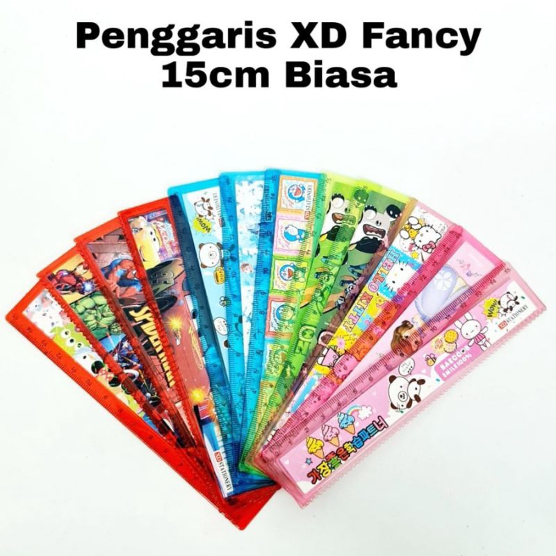 

Penggaris Plastik 15 cm Doraemon Hello Kitty / Ruler / Alat Tulis