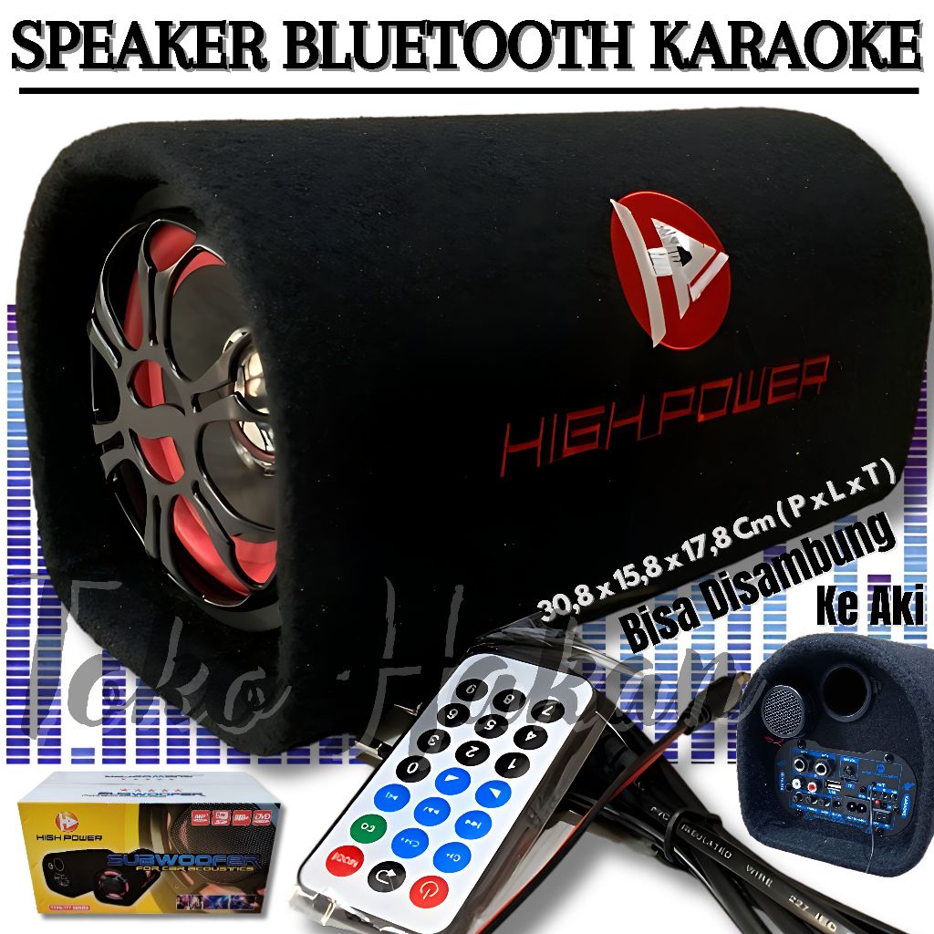 Speaker Bluetooth High Power 777 Extra Bass | Speaker 5 Inch Bisa Di Sambung Ke Aki Speker Aktif / S