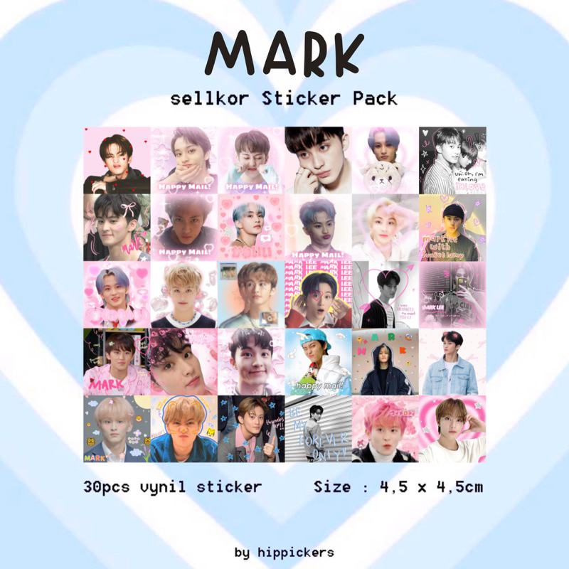 Sticker Deco Kpop Custom Mail sticker kpop sellkor deco Boygroup Hanbin Jihoon Jeno Lucas Sehun Feli
