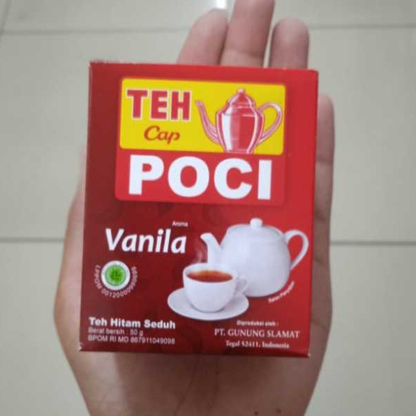 

TEH POCI 50 Gram VANILA 1/BIJI