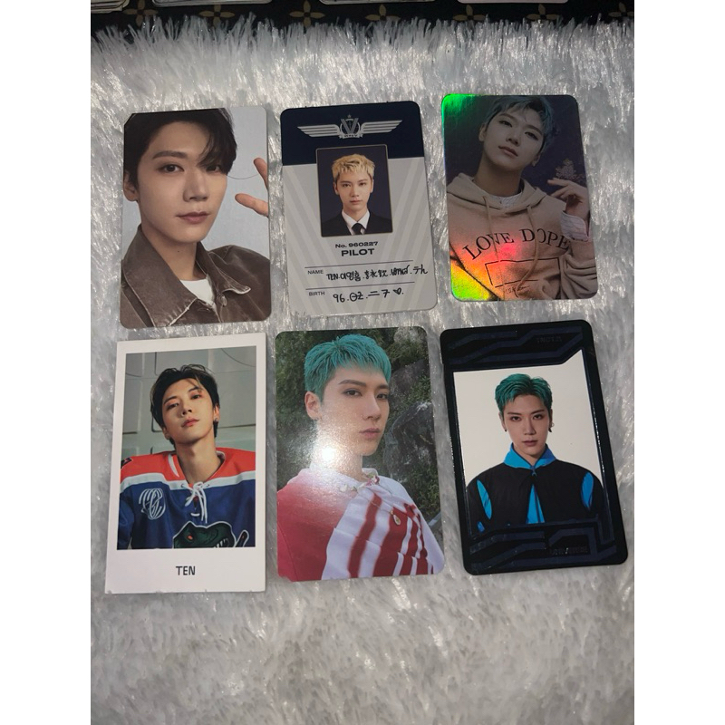 official pc photocard ten wayv nct sanrio pilot holo 90s universe jwl uc 2018