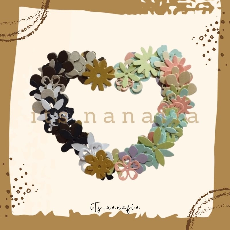 

Pretty petals flower dies cut untuk scrapbook journaling bullet journal vintage journal