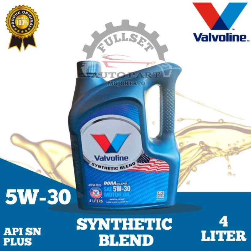 VALVOLINE DURABLEND 5W-30 SYNTHETIC BLEND (4liter)