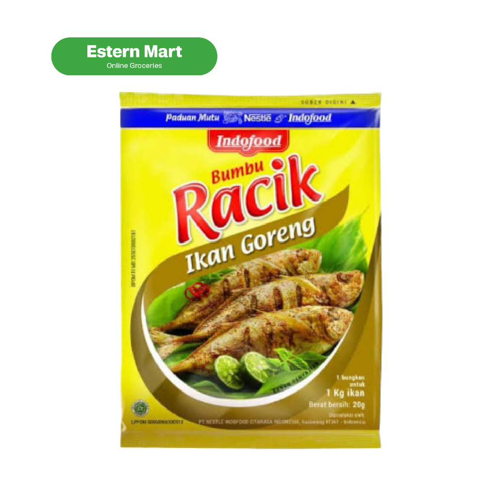 

Indofood bumbu racik ikan goreng | bumbu instan ikan goreng | bumbu bubuk ikan goreng | bumbu masak