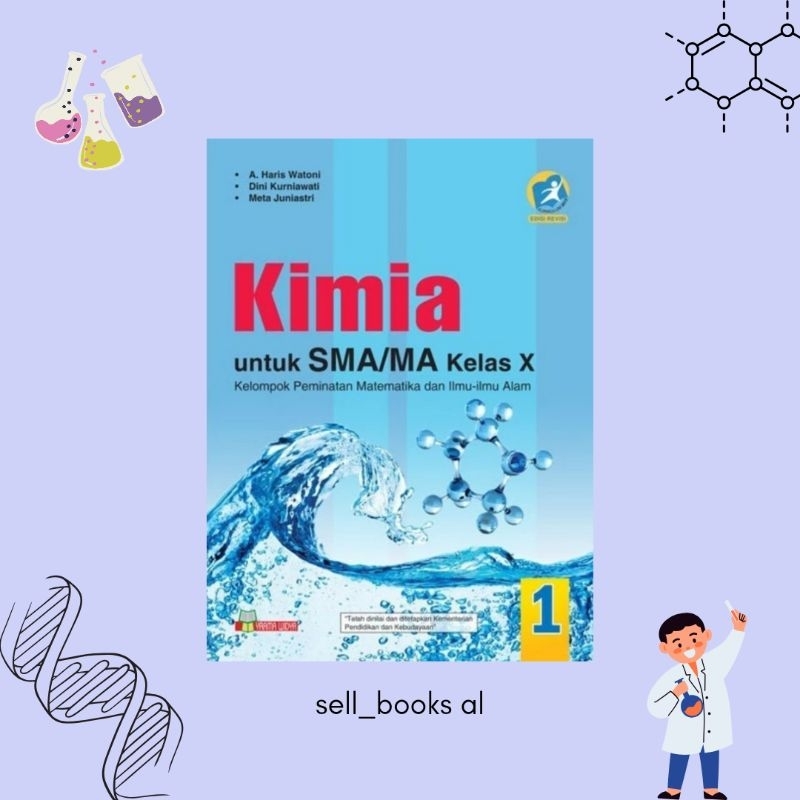 Yrama Widya - Buku Kimia untuk Siswa SMA/MA Kelas 10 Peminatan 10 | Buku Paket Kimia Kelas 1 SMA