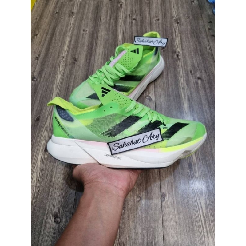 Sepatu Adizero Adios Pro 3 Lucid Lemon
