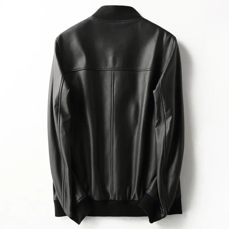 CUCI GUDANG JACKET KULIT VARSITY COACH BOMBER CASUAL JAKET KULIT BOMBER VINTAGE JAKET SEMI KULIT