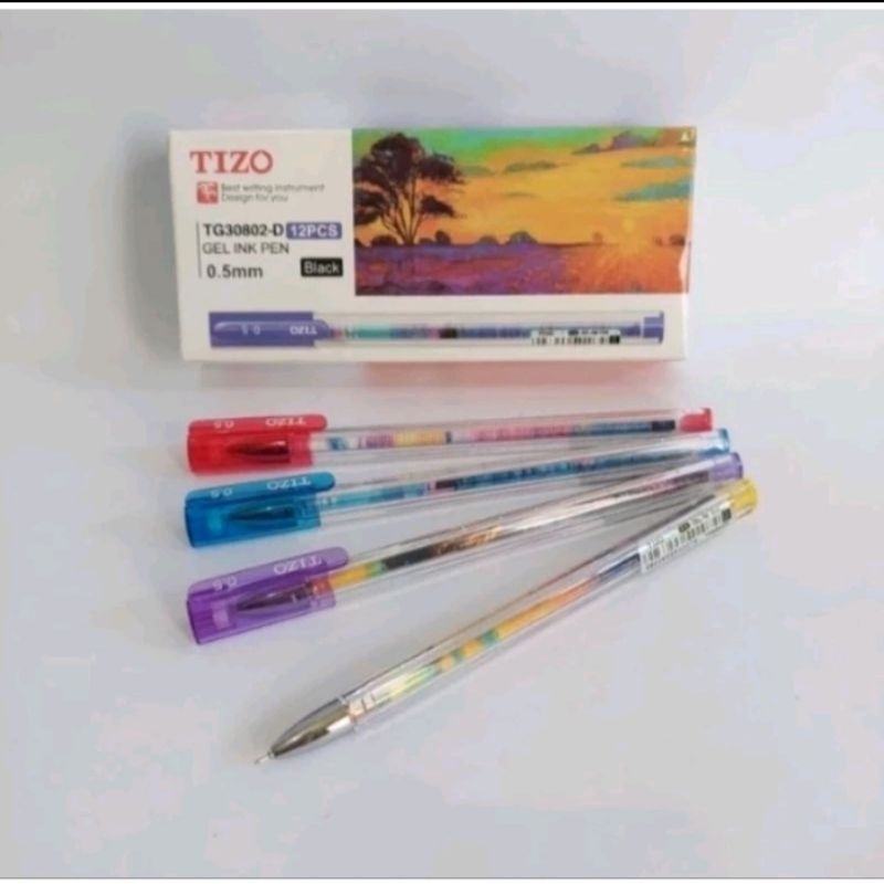 

Gel pen TIZO / pulpen 1 pak TIZO