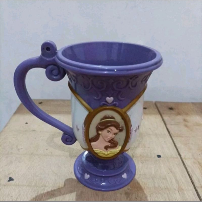 mug/gelas Belle beauty and the beast ori