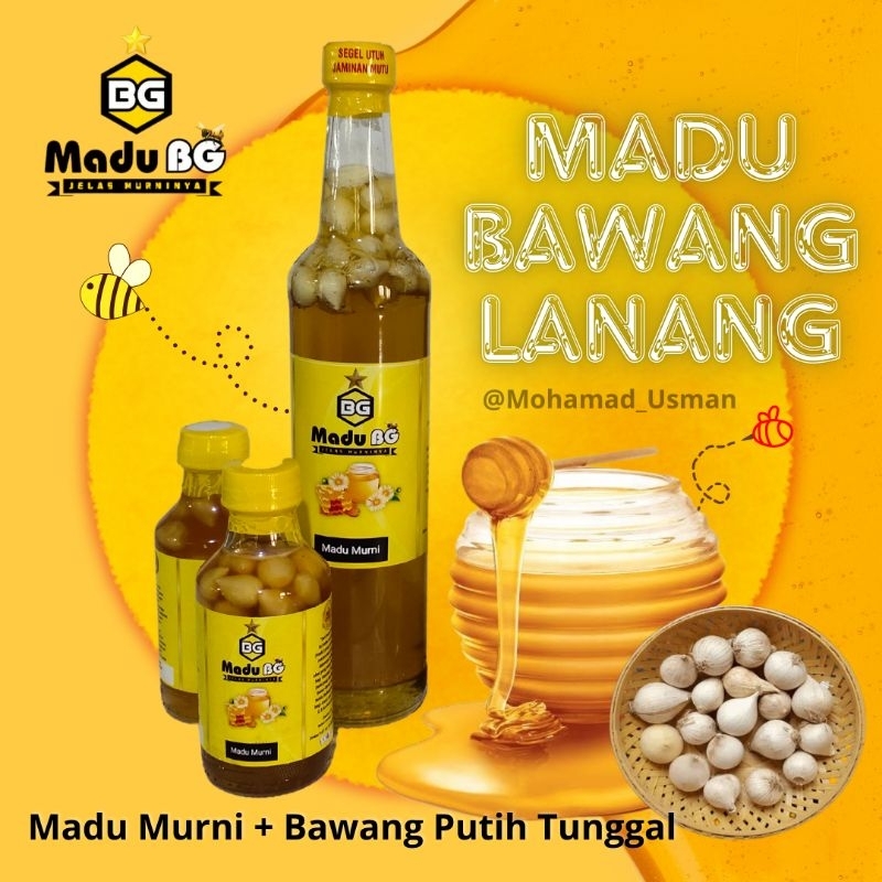 

Madu Bawang Lanang - Madu BG Bawang Lanang Madu Murni Plus Bawang Putih Tunggal Atasi Berbagai Penyakit Ampuh Terbukti Khasiatnya
