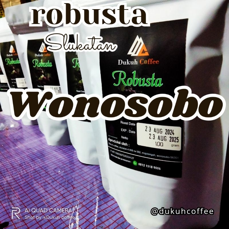 

Robusta 250 gram kopi wonosobo