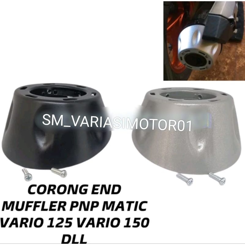 CORONG KNALPOT END MUFFLER VARIO 125 VARIO 150 ORIGINAL