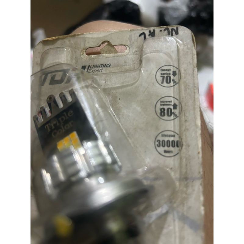 LAMPU LED Motor / Mobil TDH TRIPLE COLOR