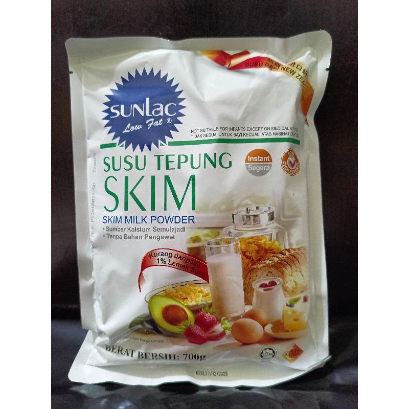 

SUNLAC SUSU TEPUNG SKIM 750 GR