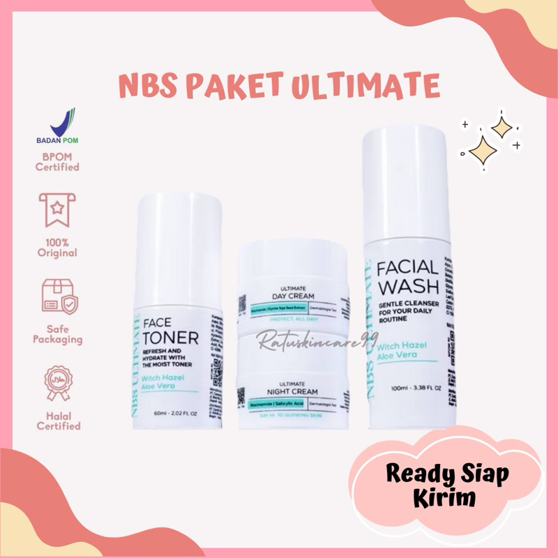NBS ULTIMATE PO 20 PEMUTIH WAJAH TERMURAH ORIGINAL NBS SKINCARE