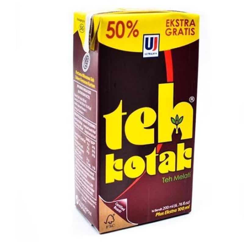 

Teh Kotak Jasmine Regular 300 ML (Satuan)