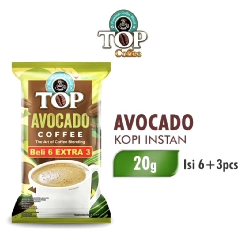 

Top Coffee Avocado Kopi Instan Renceng