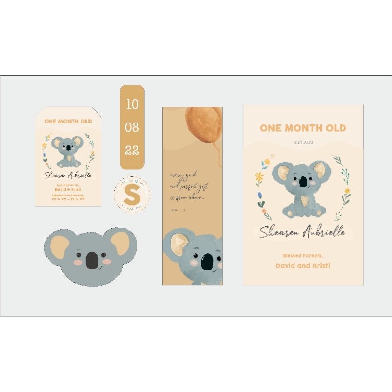 Jasa Desain Hampers Baby Kids Birthday