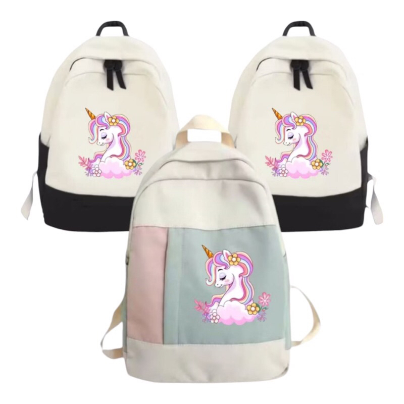 Tas Unicorn tas sekolah anak gambar unicorn Tas Sekolah Unicorn Viral tas slempang Selempang Unicorn