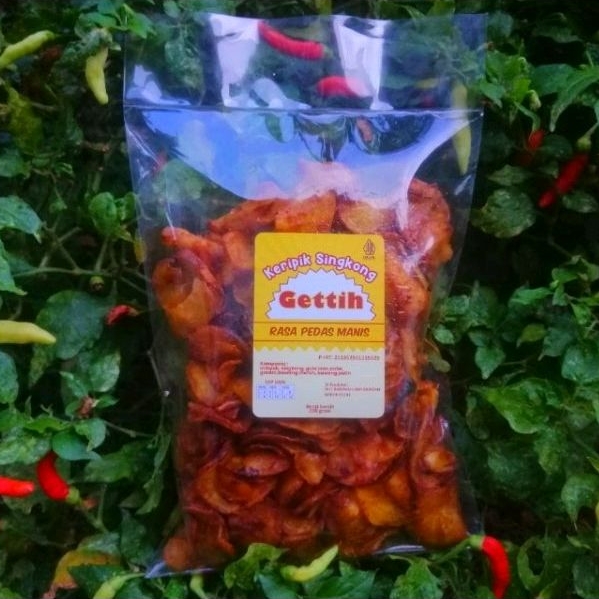 

KRIPIK SINGKONG GETTIH RASA MANIS PEDAS MANISNYA GULA AREN