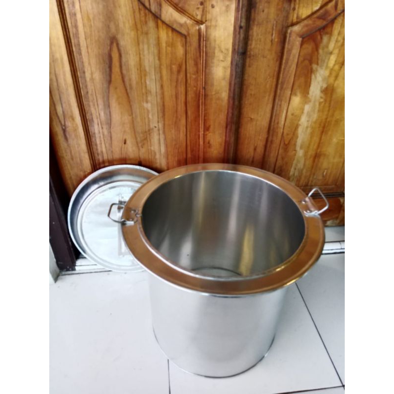 Dandang mie ayam polos/tanpa sekat