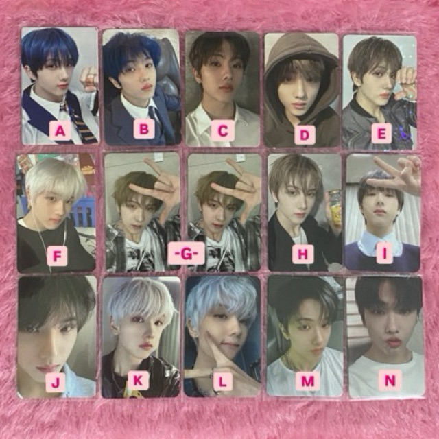 (READ DESK) photocard official jisung nct dream hoodie reload kihno starry daydream jumatan mumo gli